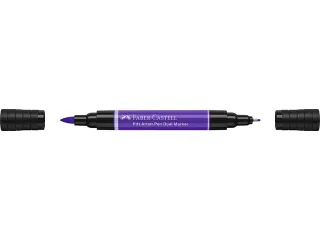 Tekenstift Faber-Castell Pitt Artist Pen duo marker 136 purperviolet - 3