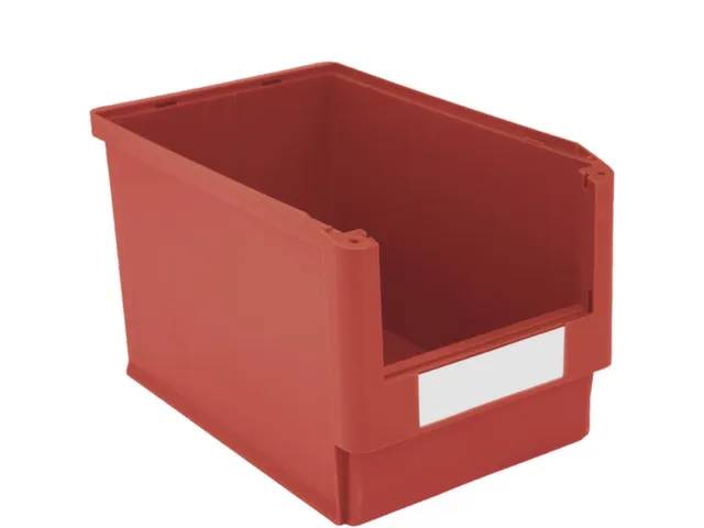 Bacs À Bec Hxlxp 300X313X500/450Mm Pp Rouge