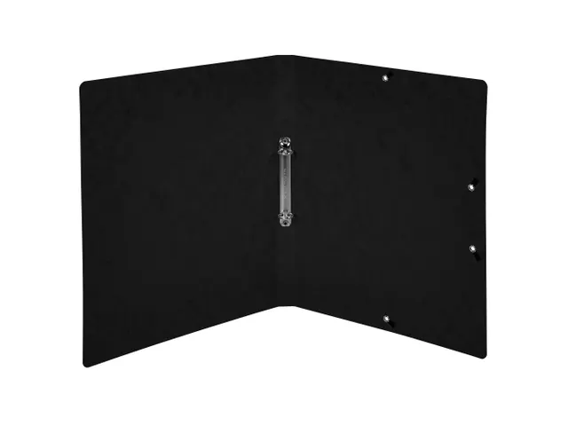 Ringmap Elast. glans karton 2R 15mm zwart