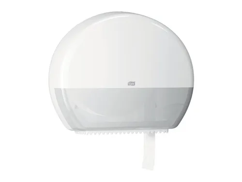Tork 554000 T1 Jumbo Toiletpapier Dispenser Elevation Wit