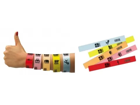 Zebra Z-Band Fun Polsbandje 10012713-6K oranje 25x254mm 6x350 stuks