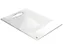 Notitiebord Nobo transparant acryl met handgreep A4