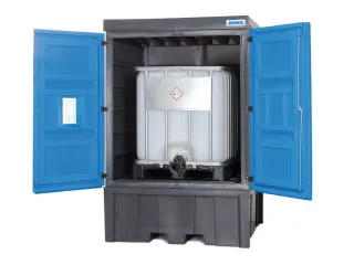 PE-vatenkast,v. aquatox./agressieve stoffen,HxBxD 2330x1560x1550mm - 3