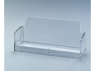 Visitekaartbak Sigel VA120 voor 50 kaarten 94x85mm hard plastic helder - 2