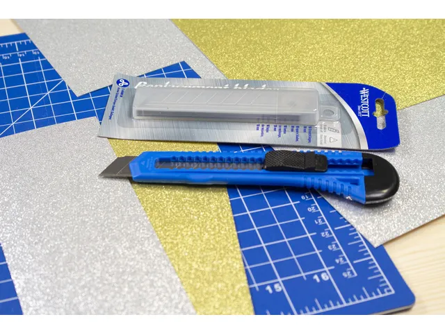 Reservemesjes Westcott 18mm pak 10 strips