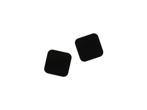 #*Magneten Naga 25x25mm vierk.acrylic set a 2st. zwart super sterk