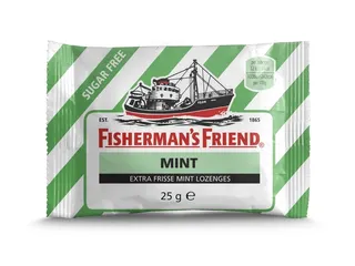 Keelpastilles Fisherman's Friend Mint 25 gram suikervrij - 2