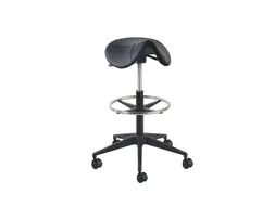 Euroseats Zadelkruk Matera Large Zwart Ergonomisch