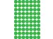 Ronde Etiketten in Etui Diameter Ø19mm, Groen, 560 Stuks, 70 per Blad