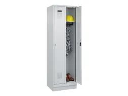locker,HxBxD 1950x600x500mm,2vak,vak B 300mm,cil.-slot,sokkel