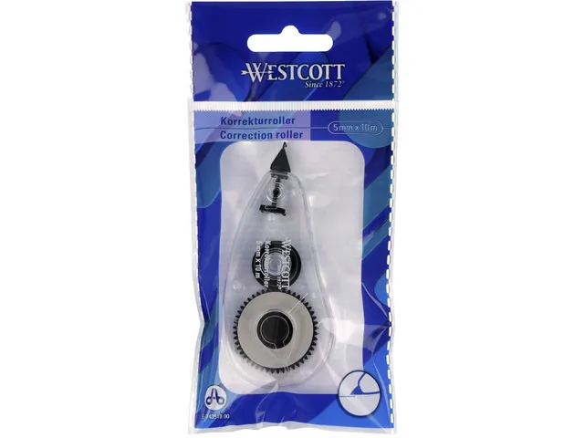 Correctieroller Westcott standaard 5mmx10m PET tape