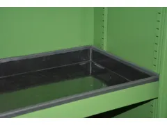 PE-element,v. bodemopvangbak,v. gif-/chemicaliënkast