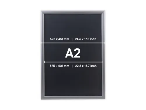 Kliklijst Europel Economy A2 zilver