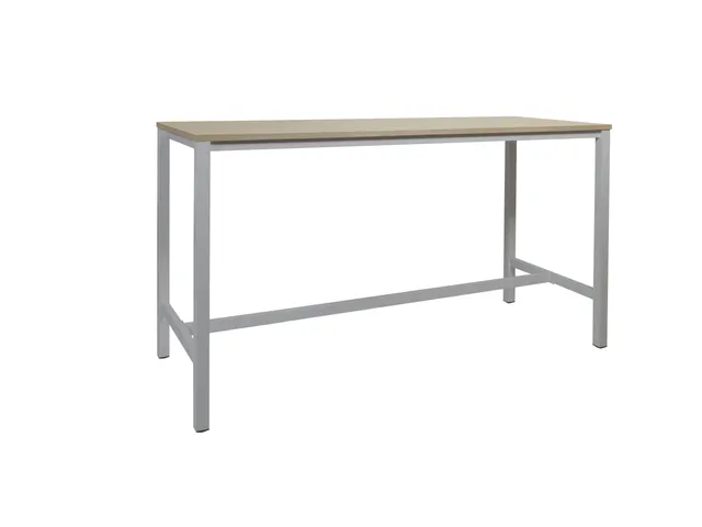 Domino Basic Statafel 180x80x110cm Robson Eiken Onderstel Alu