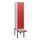 Dubbeldekse dekenkist,HxBxD 1950x400x815mm,1x2vak.,vak B 400mm