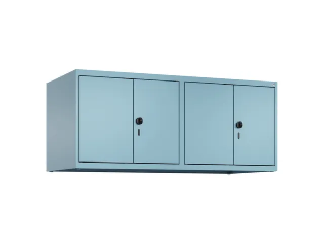 opzetkast,v. locker voor scheiding van kleding,4vak.,vak B 300mm