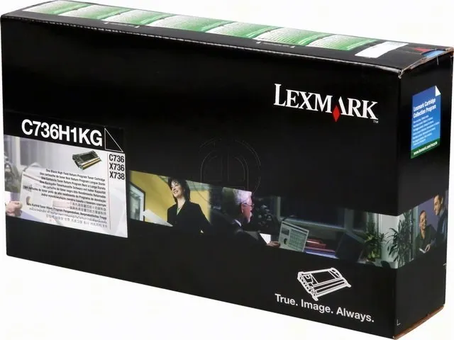 Cartouche toner Lexmark C736H1KG Programme retour Noir