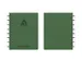 Schrift Adoc Business A5 ruit 5x5mm 144 pagina's 90gr groen