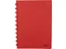 schrift, ft A4, 144 bladzijden, geruit 5 mm, rood