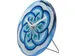 Horloge de Table/Murale 20 cm-Silencieux-Bleu-Verre Trempé-NeXtime Co