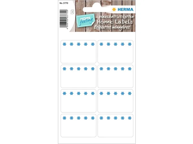 Etiket Herma 3770 26x40mm Diepvries Wit 56 stuks