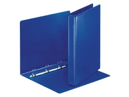 Presentatie Ringband Esselte 4 rings A4 25mm D-mech Panorama Blauw