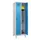 locker,HxBxD 1950x600x500mm,2vak,vak B 300mm,draaigrendel,voeten