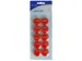 Aimant Westcott Ø 30x8mm 900g Rouge Set 10 pièces