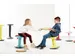 Tabouret Interstuhl Upis1 Enfant Junior Jaune 375-490mm