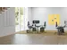 Panneau mural acoustique Feutre PET 30x120cm Gris clair 4pcs