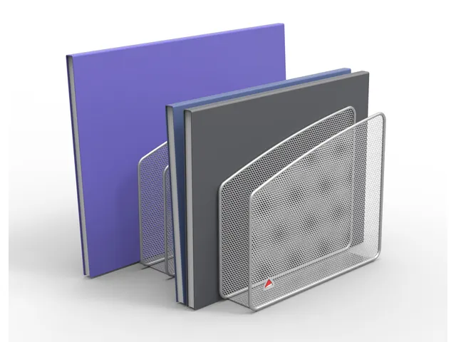 Meshrack 5-vaks, de ultieme bureau-organizer zwart