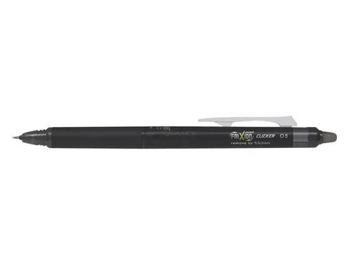 Rollerpen Pilot Frixion Point Clicker Fijne punt 0.5mm Zwart