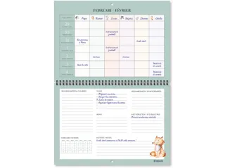gezinskalender weekoverzicht, Franstalig, 2026 - 2