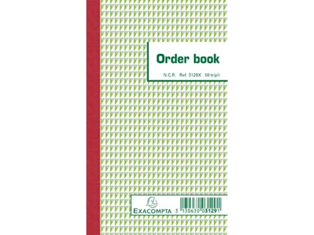 Orderbook 17,5 X 10,5 Cm Tripli (50 X 3 Vel)