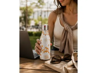 Thermosfles Les Artistes Paris 500ml Orange Flower - 9