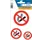 Waarschuwings Etiket Herma 5736 Niet Roken 3 stuks
