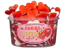 Snoep Lovers Hartjes Pot 150 Stuks