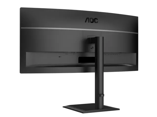 AOC E4 CU34E4CV 34 Inch Monitor UltraWide Quad HD LCD Zwart