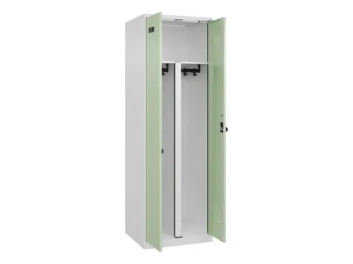PBM-locker,HxBxD 1850x600x500mm,2vak,vak B 300mm,draaigrendel