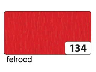 Crêpepapier Folia 50x250cm 10vel 134 vuurrood - 1