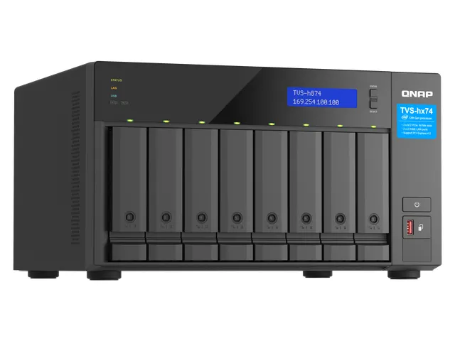 QNAP TVS-H874T-I7-32G, NAS, Tower, Intel Core i7, 32 GB, DDR4, 0