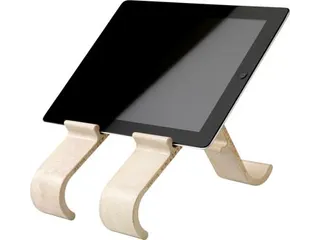 RGOTPW Treepod laptop- en tabletstandaard biobased Wit - 5