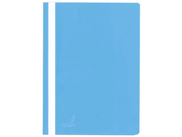 Snelhechtermap Kangaro A4 PP lichtblauw, krimp á 25 stuks