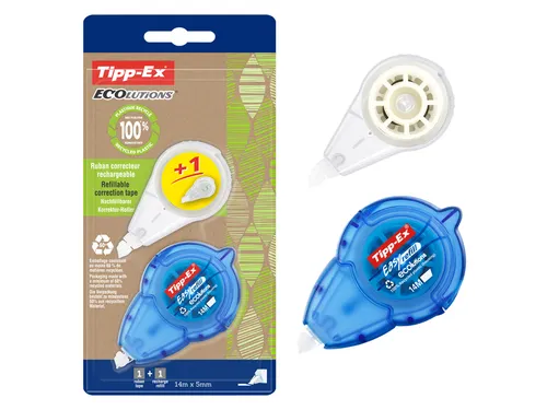 Correctieroller Tipp-ex easy refill ecolutions + refill 5mmx14m bliste