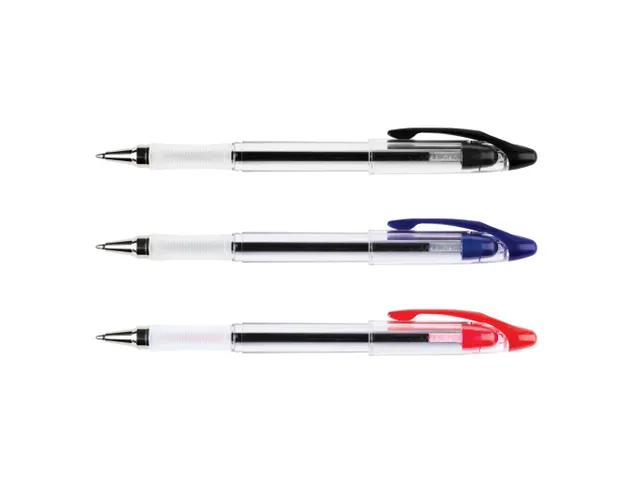 Balpen Met Dop Delta Navulbaar Medium Rood