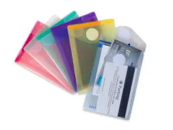 Enveloptas Djois Color Collection A7 verticaal assorti