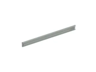stortgoedlijst,v. inhaakstelling,HxB 75x1000mm,staal,RAL7035 - 1
