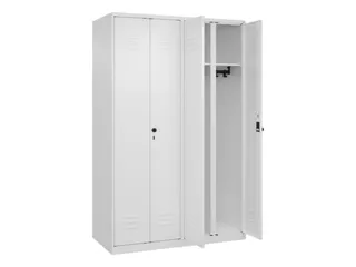 locker voor scheiding van kleding,HxBxD 1850x1200x500mm,4vak - 2