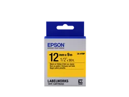 Pastel Tape - LK-4YBP Pastel Blk/Yell 12/9