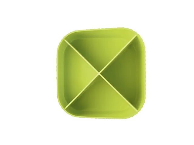 Porte-stylo HAN Re-X-LOOP 4 compartiments, vert citron 100% matière r